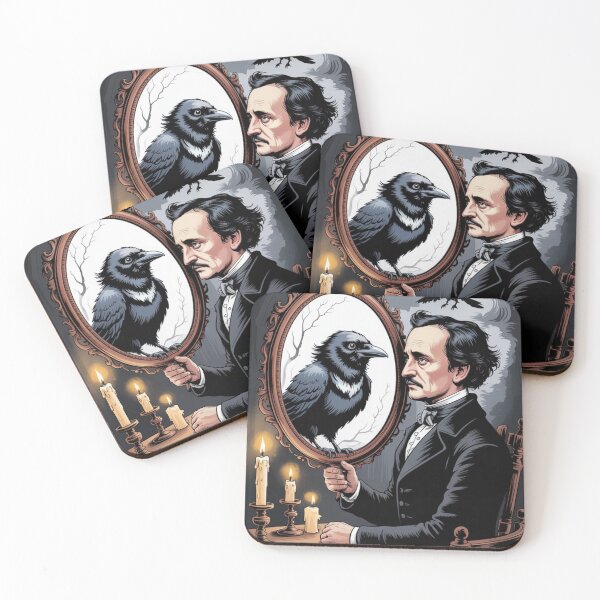 Item preview, Edgar Allan Poe Quote Dark Academia Aesthetic designed and sold by TheVelvetArchive.