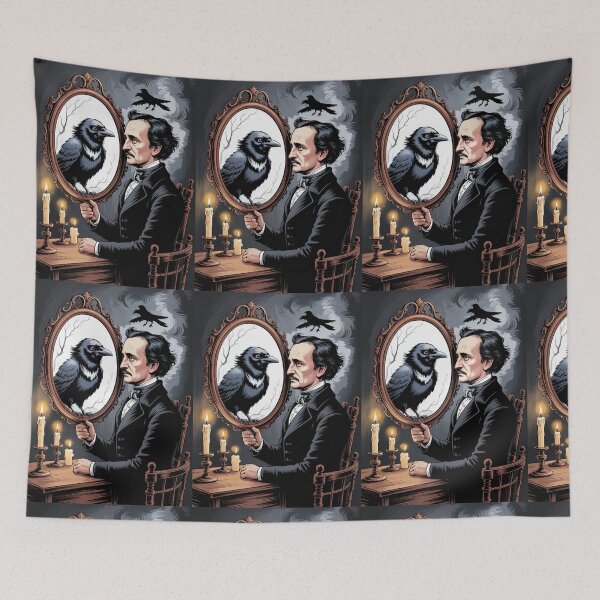 Item preview, Edgar Allan Poe Quote Dark Academia Aesthetic designed and sold by TheVelvetArchive.