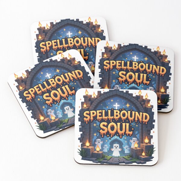 Item preview, "Spellbound Soul" Gothic Halloween Tee – Dripping Ink, Ghostly Hands & Candlelight Shadows designed and sold by relso.