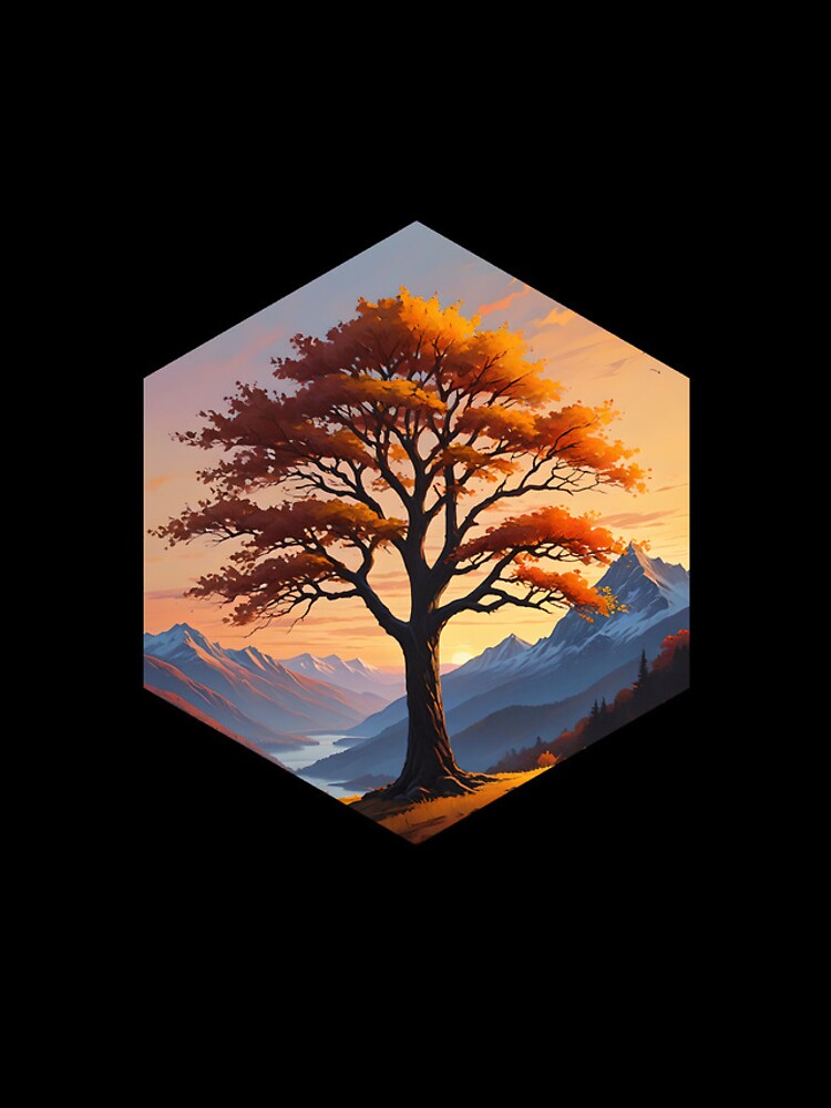 Thumbnail 4 of 4, iPhone Case, Autumn Tree designed and sold by AbsoluteA.