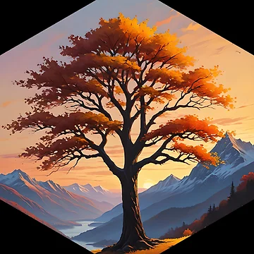 Artwork thumbnail, Autumn Tree by AbsoluteA
