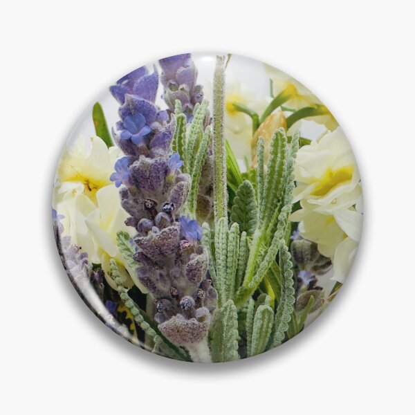 Item preview, Fragrant Lavender and Jonquil Flowers Blooming in Nature designed and sold by Mary Prema Art.
