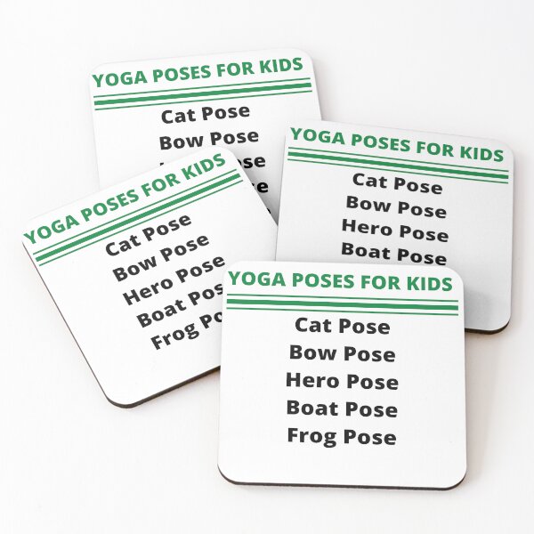 Item preview, Yoga Poses For Kids designed and sold by Cultradesign.