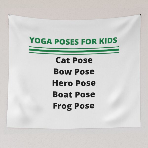 Item preview, Yoga Poses For Kids designed and sold by Cultradesign.