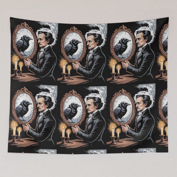 Item preview, Edgar Allan Poe Dark Academia Aesthetic designed and sold by TheVelvetArchive.