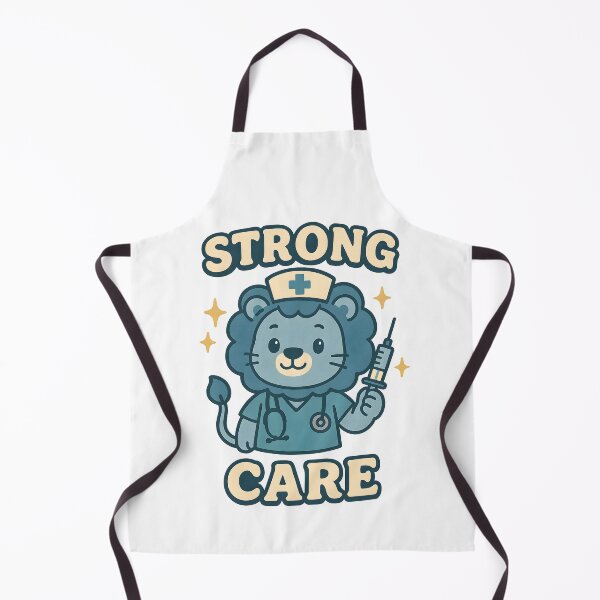 Item preview, Strong Care Nurse Shirt | Brave Lion Healthcare Worker Gift | Empowering Medical Pride Tee designed and sold by ClinicalHubs.