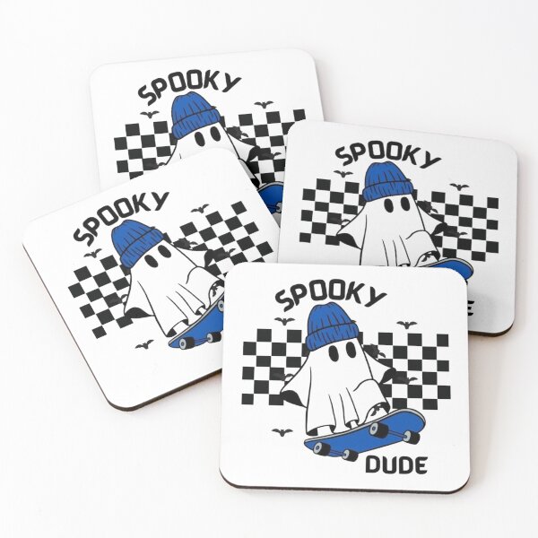 Item preview, Ghost Skateboard Spooky Halloween designed and sold by Oniyasha.