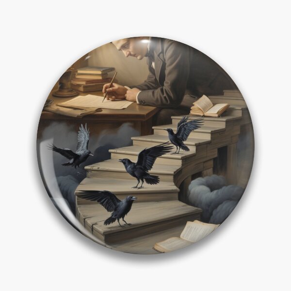 Item preview, Edgar Allan Poe Dark Academia Aesthetic designed and sold by TheVelvetArchive.