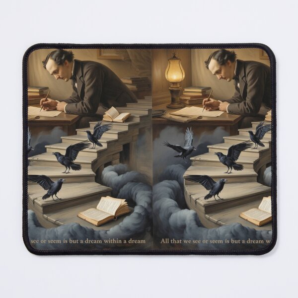 Item preview, Edgar Allan Poe Dark Academia Aesthetic designed and sold by TheVelvetArchive.