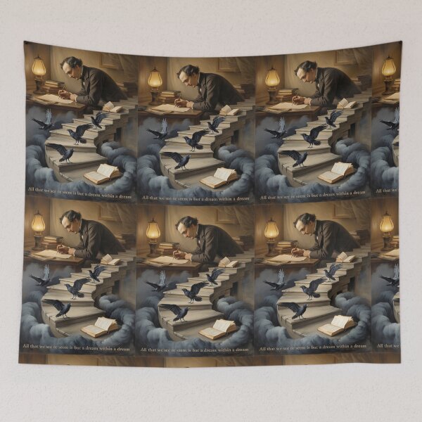 Item preview, Edgar Allan Poe Dark Academia Aesthetic designed and sold by TheVelvetArchive.