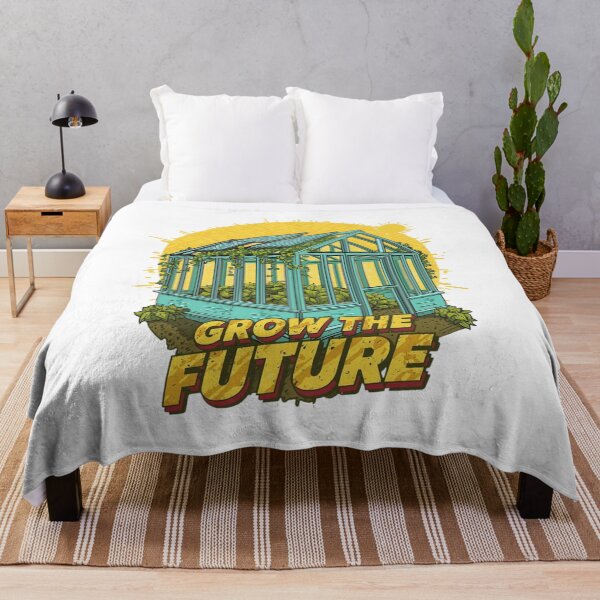 Item preview, Grow The Future: Sustainable Greenhouse Solar Panel Retro Design designed and sold by Tucker-Art.