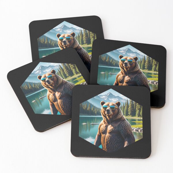 Item preview, Bear at the Lake designed and sold by AbsoluteA.