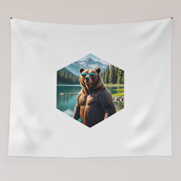 Item preview, Bear at the Lake designed and sold by AbsoluteA.