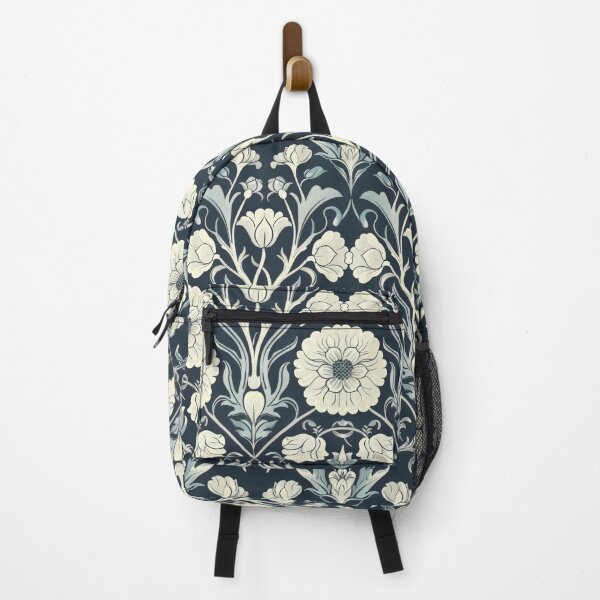 Item preview, Cold Blue Winter Morris Floral Garden designed and sold by Atlas Kai.