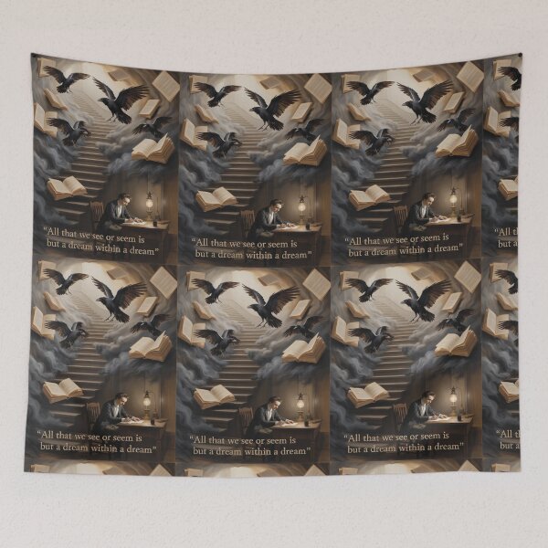 Item preview, Edgar Allan Poe Dark Academia Aesthetic designed and sold by TheVelvetArchive.