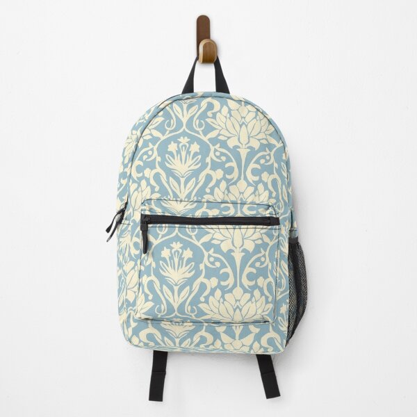 Item preview, Floral Arabesques in Candy Blue designed and sold by Atlas Kai.