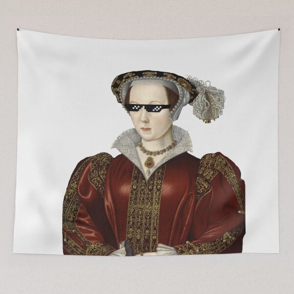 Item preview, Catherine Parr with Sunglasses designed and sold by ZiaMI.