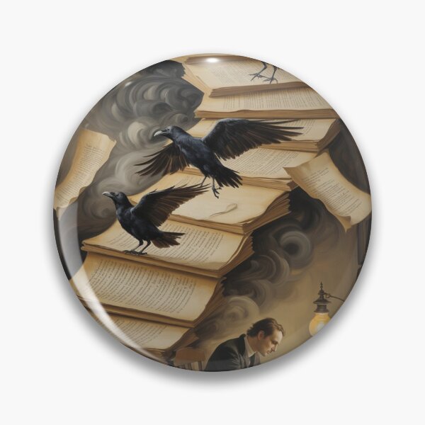Item preview, Edgar Allan Poe Dark Academia Aesthetic designed and sold by TheVelvetArchive.