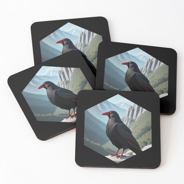 Item preview, Minimalist Chough Design designed and sold by AbsoluteA.