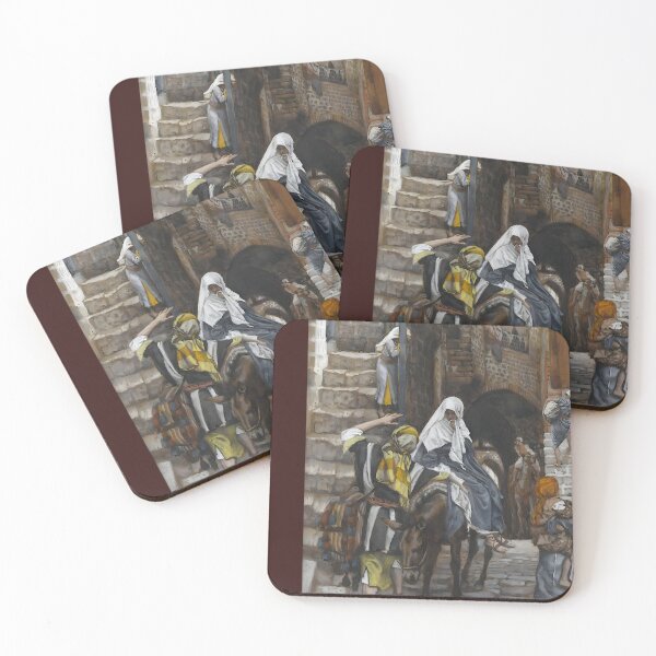 Item preview, Saint Joseph Seeks Lodging in Bethlehem designed and sold by Jon-Baran.