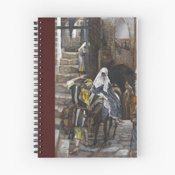 Item preview, Saint Joseph Seeks Lodging in Bethlehem designed and sold by Jon-Baran.