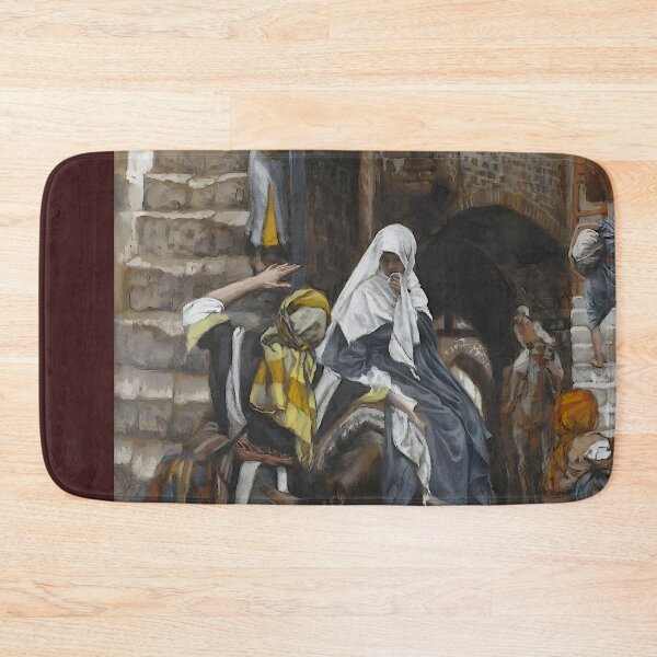 Item preview, Saint Joseph Seeks Lodging in Bethlehem designed and sold by Jon-Baran.
