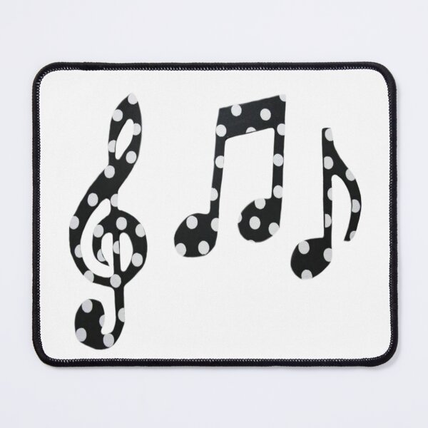 Item preview, Polka-dot music notes designed and sold by Pixiedrop.