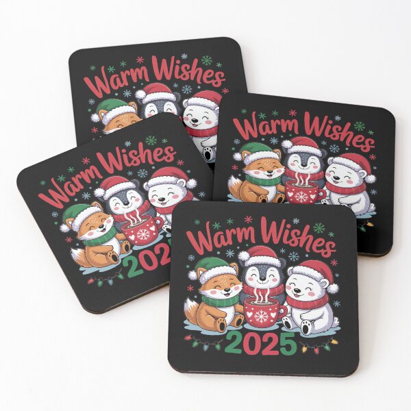 Item preview, Warm Wishes 2025 designed and sold by SoftStyleStudio ⭐⭐⭐.