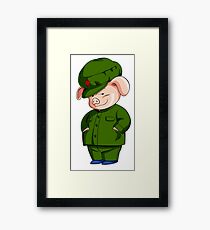 Oolong DBZ Framed Print