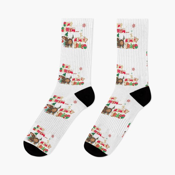Item preview, Dear Santa… I Really Tried design — Funny Dog Tangled in Lights designed and sold by clickandmagic.