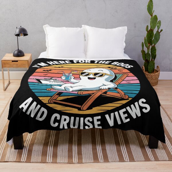Item preview, I'm Just Here For The Boos And Cruise Views Ghost designed and sold by levdone.