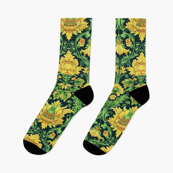 Item preview, Art Nouveau and Arts and Crafts Floral Pattern designed and sold by Atlas Kai.
