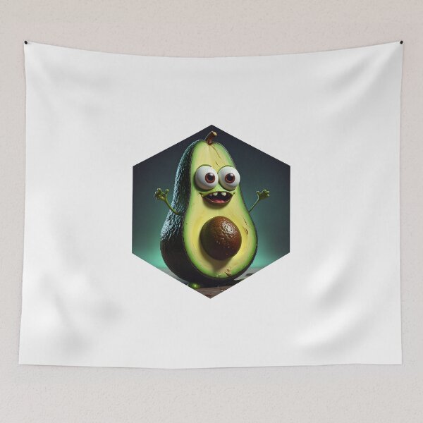 Item preview, Funny Avocado designed and sold by AbsoluteA.