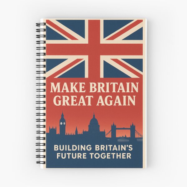 Item preview, Building Britain’s Future Together – Vintage Union Jack Poster designed and sold by EyeSpyChaos.