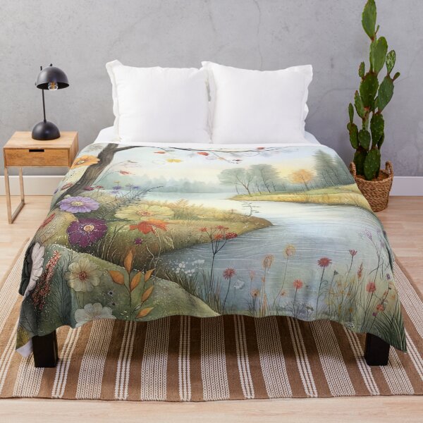 Item preview, Where Petals Drift and Rivers Listen designed and sold by bloorose.