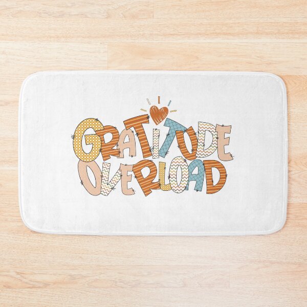 Item preview, gratitude overload designed and sold by clickandmagic.