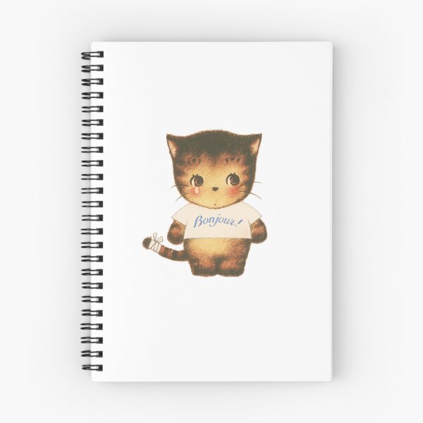 Item preview, Bonjour little kitten designed and sold by Laurenricci21.