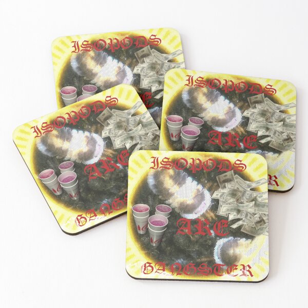 Item preview, Isopods are gangster  designed and sold by MerridianStar.
