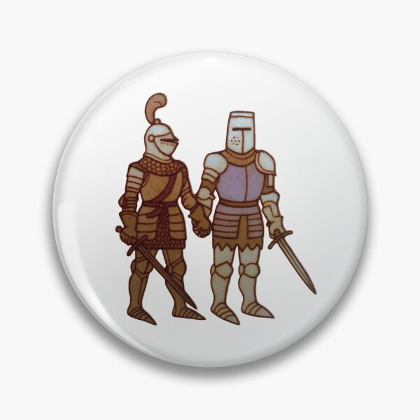 Item preview, Cute Knights holding hands Knightcore Cottagecore Medieval  designed and sold by creepytoesart.