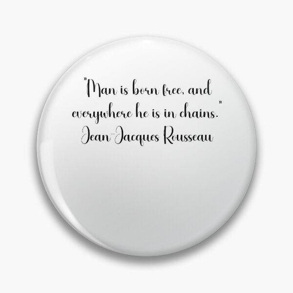 Item preview,  Jean-Jacques Rousseau Quotes designed and sold by 4ever-Undaunted.