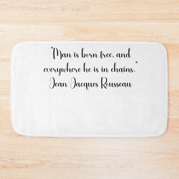 Item preview,  Jean-Jacques Rousseau Quotes designed and sold by 4ever-Undaunted.