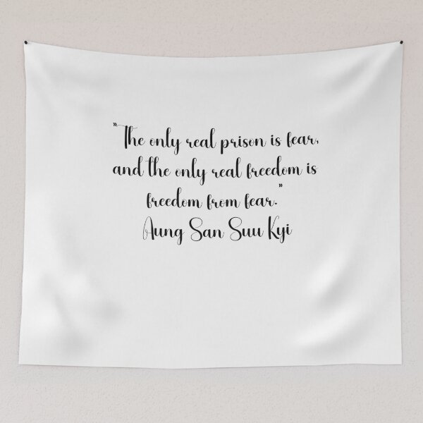 Item preview,  Aung San Suu Kyi Quotes designed and sold by 4ever-Undaunted.