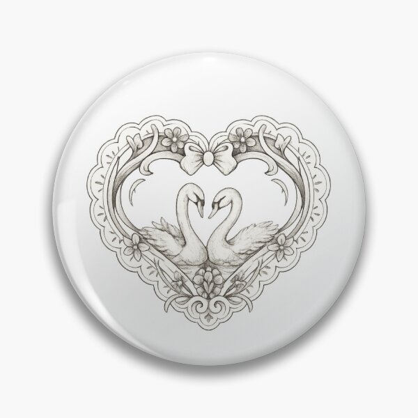 Item preview, Swans kissing  designed and sold by Laurenricci21.