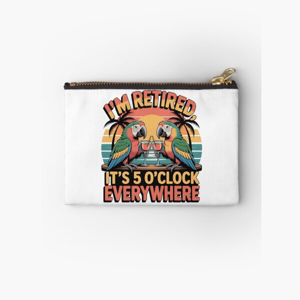 Item preview,  I’m Retired It’s 5 O’Clock Everywhere, Funny Tropical Retirement Classic T-Shirt  designed and sold by podlook.