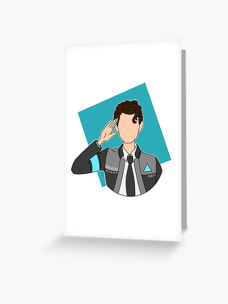 Detroit: Become Human Connor RK800 Android Greeting Card for Sale