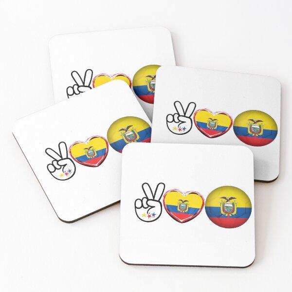 Item preview, Peace Love Ecuador Soccer  designed and sold by ArgenDor Made.