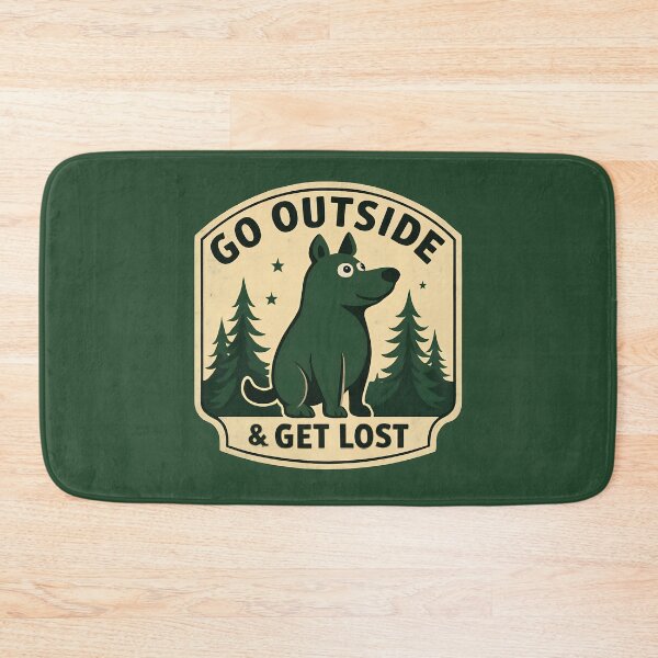 Item preview, Go Outside and Get Lost | Explore Nature Outdoor Adventure Design designed and sold by Standout Concepts®.