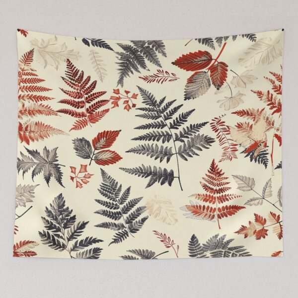 Item preview, Autumn Fern Archive – Vintage Leaf Pattern” designed and sold by Silmoyo.