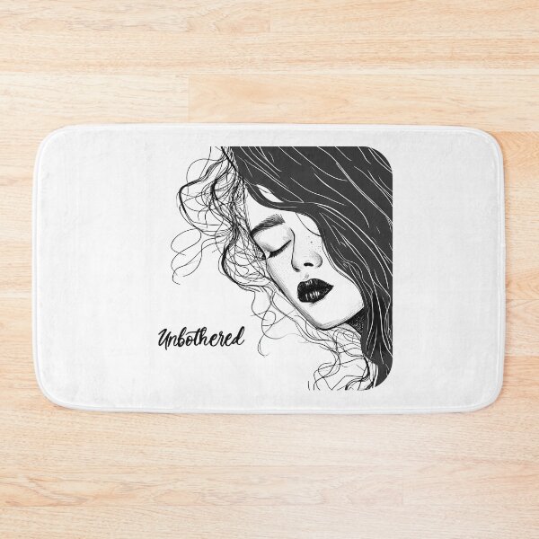 Item preview, Unbothered Confidence Classy Minimalist Woman Portrait designed and sold by Standout Concepts®.