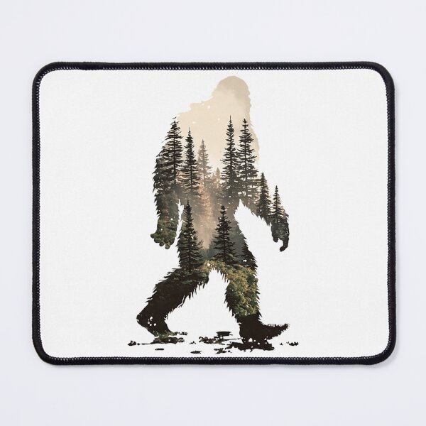 Item preview, The Great NW Big Foot Silhouette | PNW Sasquatch Forest Design designed and sold by PacificNWGearCo.